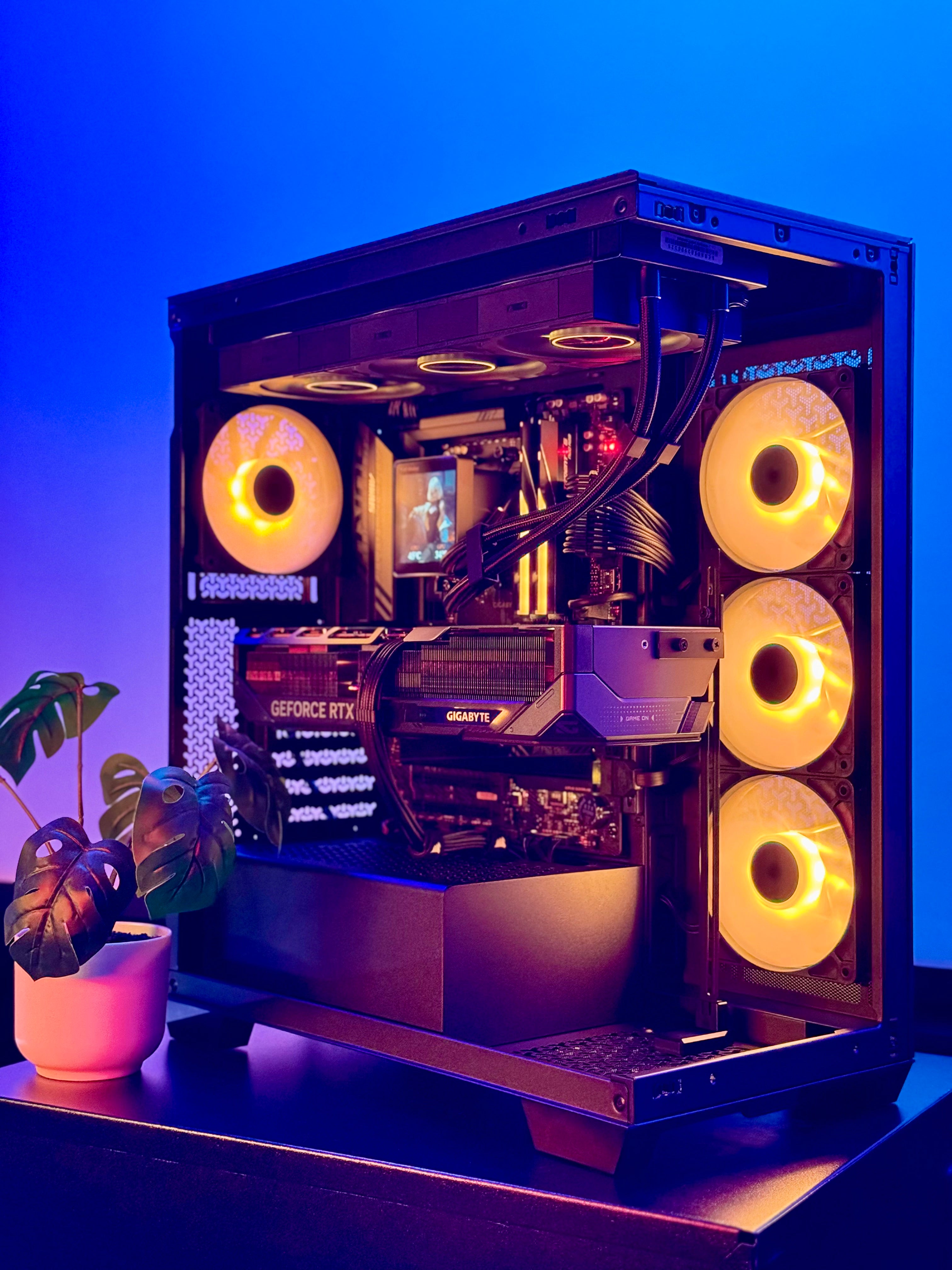 Highend Gaming PC with an RTX 5080 by Shook PC Peak Series
