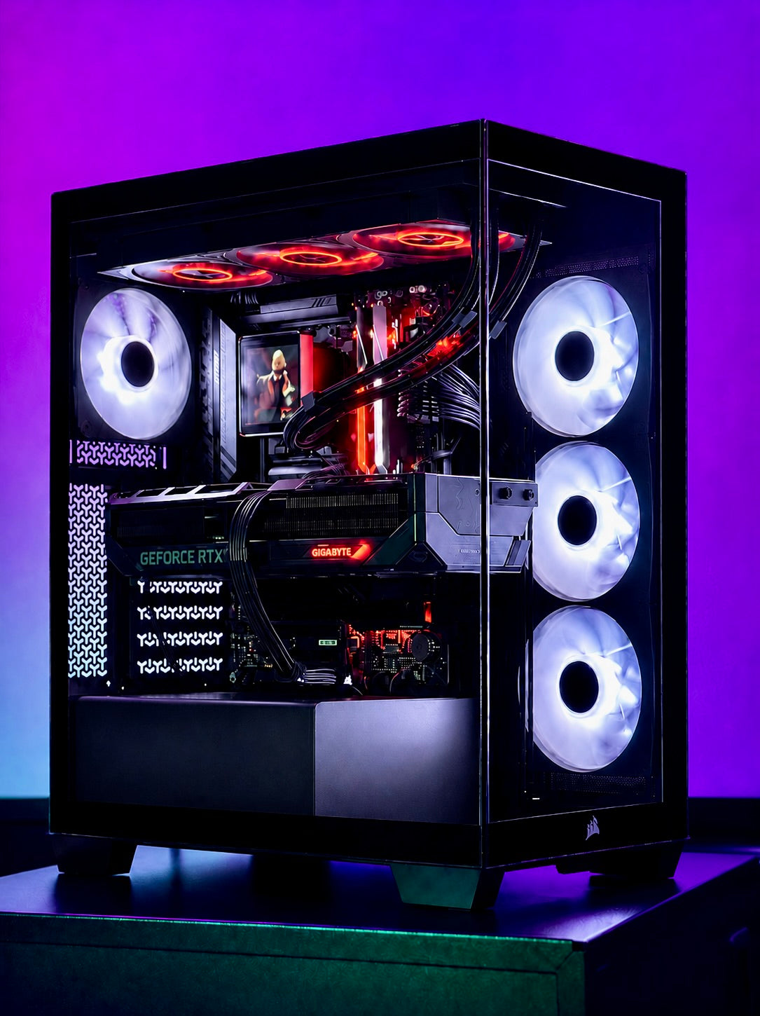 Highend Gaming PC with an RTX 5080 by Shook PC Peak Series
